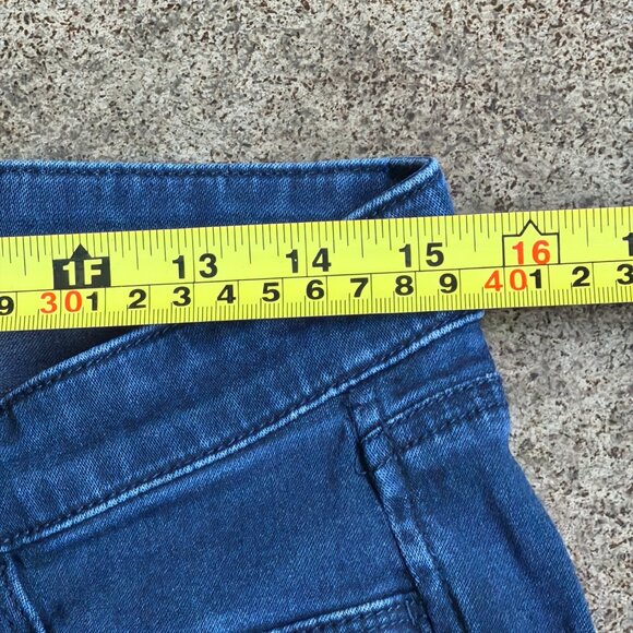 LOFT Blue Denim Leggings - Picture 6 of 9